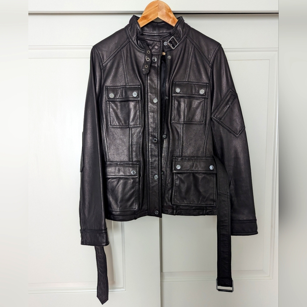 Ralph Lauren Bronze Leather Jacket